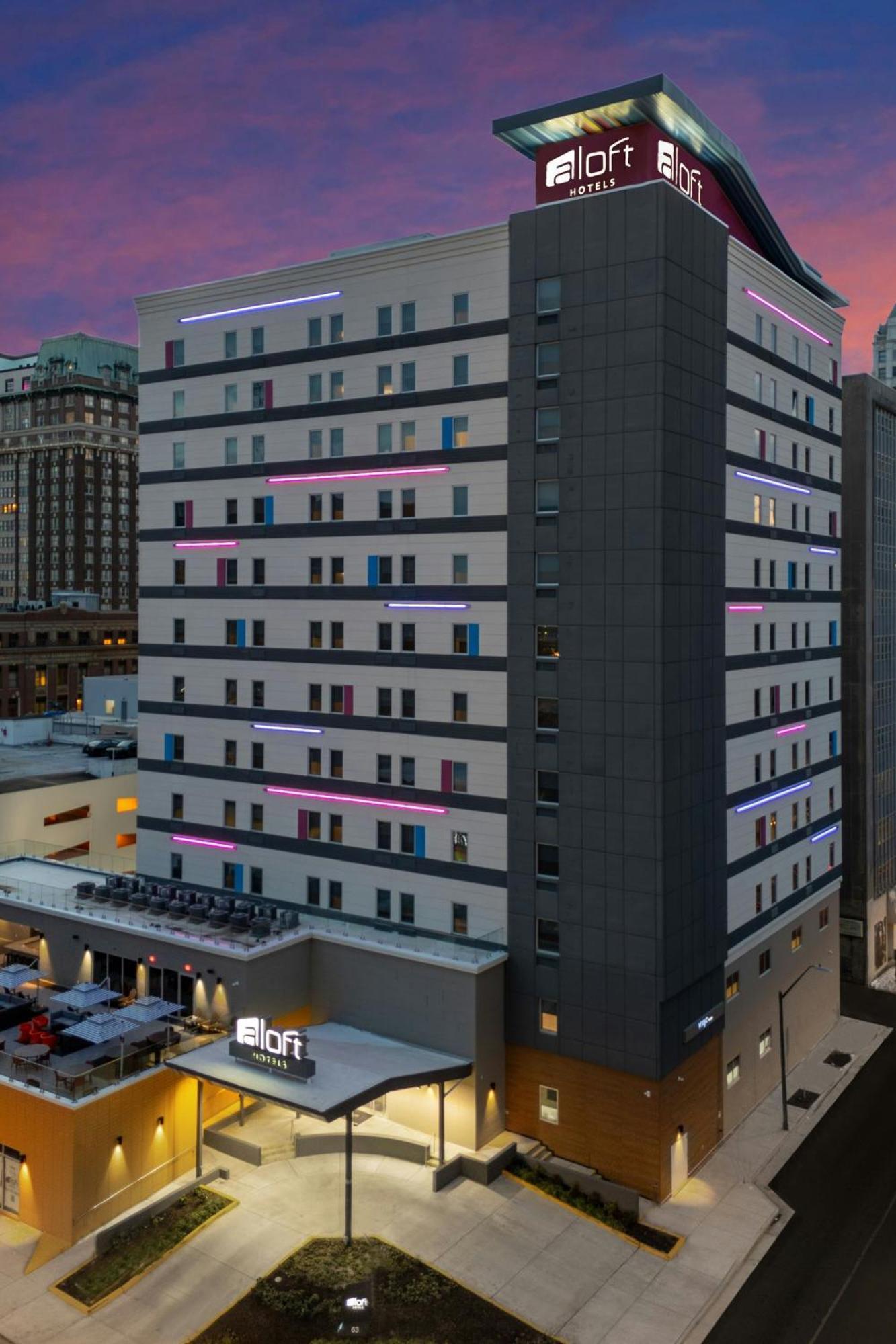 Aloft Memphis Downtown Hotel Buitenkant foto